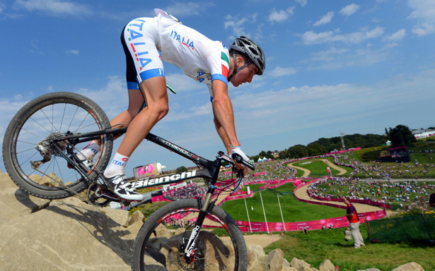 Gerhard Kerschbaumer in gara domenica a Hadleigh Farm